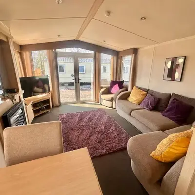 Swift Moselle 2 Bedroom Caravan Located in Uddingston