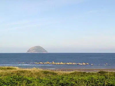 an island in the middle of the ocean at Braemar in Lendalfoot