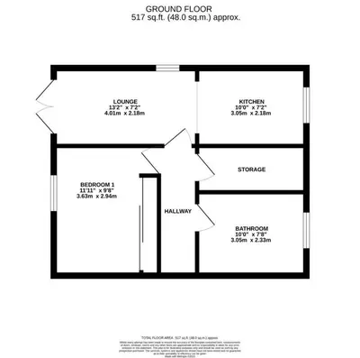 a block diagram of a building at Gleneagles Rental in Auchterarder