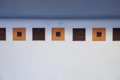 a row of windows on the side of a building at 2Bed City Central East End Gem with Free Parking in Glasgow