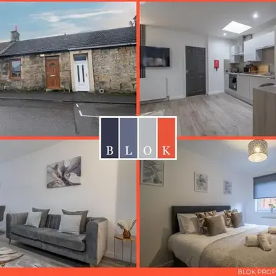 The Larky - Modern 2 Bed Cottage in Larkhall