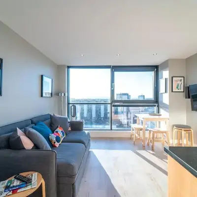 Stylish Studio Finnieston City Centre Free Parking