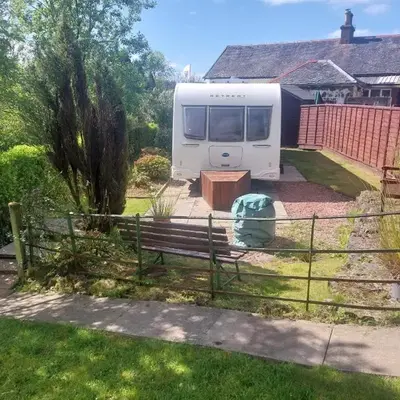 Railway cottage caravan