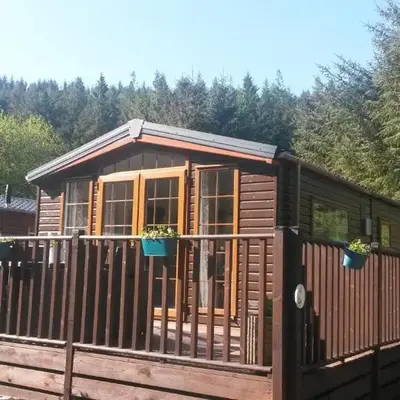 Jasper Lodge in Beautiful Glendevon Country Park Perthshire Scotland