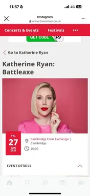 a picture of a woman with red lipstick on a website at Station House in Moffat