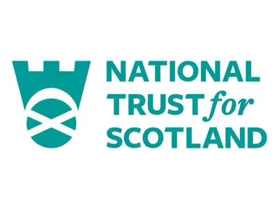 a logo for national trust for scotland at Shore Lodge Brodick Castle in Brodick