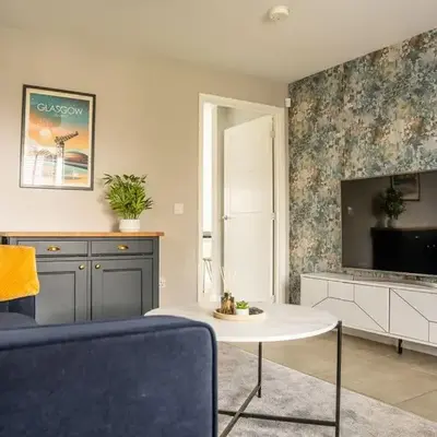 JustStay Glasgow - 3 Bedroom Luxury Villa with free parking