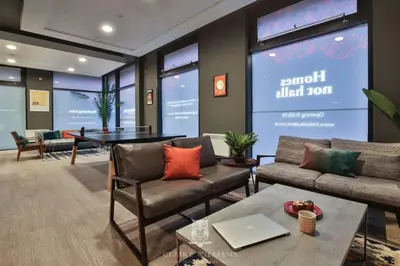 a waiting room with a couch and a table at For Students Only - Kings Stables Road in Edinburgh in Edinburgh
