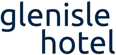 a logo for a coffee shop at Glenisle Hotel in Isle of Arran