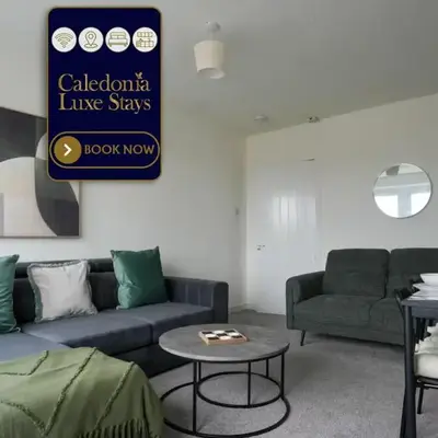 2 BDR Apartment By Caledonia Luxe Stays Short Lets & Serviced Accommodation Airdrie