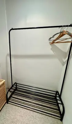 a empty refrigerator with its door open in a room at Auldhouse Apartment entire place 2 bedrooms in Mansewood