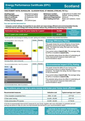 a screenshot of a document with different colored lines at Bruce's Cottage in Stirling
