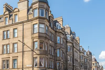an old building in the city of london at Menzies Apartments in Edinburgh