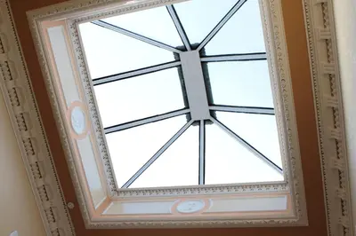 a window in the ceiling of a building at Thistle Hotel in Edinburgh