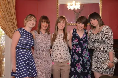 a group of women standing together in a room at Creebridge House Hotel in Newton Stewart