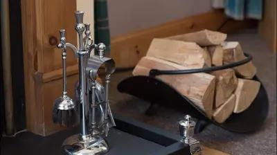 a room with a stethoscopes at Pippin, Tranquil Scottish Cottage with Hot Tub in Airdrie