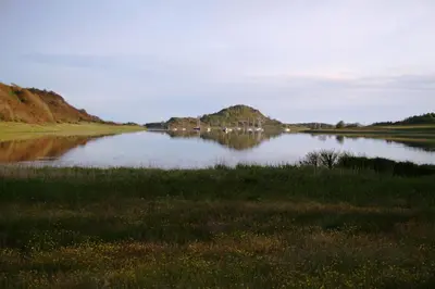 a large body of water in a field at The Galley Of Lorne Inn in Ardfern