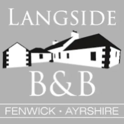 a group of houses with the words landscape bc and walk appliance at Langside Bed and Breakfast in Fenwick