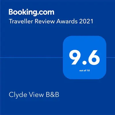 a screenshot of a text box with the number six at Clyde View B&B in Dunoon