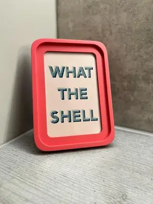 a red and white sign that says what the shall at 1 bed Apt in West End in Glasgow