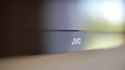 a close up of a knife in front of a tv at Mango the Hotel in Haggs