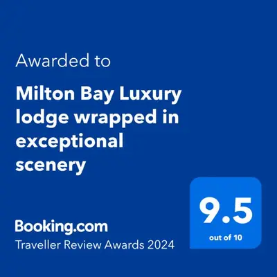 a screenshot of the million bay luxury lodge wrapped in experimental agency at Milton Bay Luxury lodge wrapped in exceptional scenery in Morenish