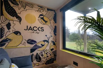 Gallery image of The Birdbox - Unique Hot Tub Cabin in Millport in Millport